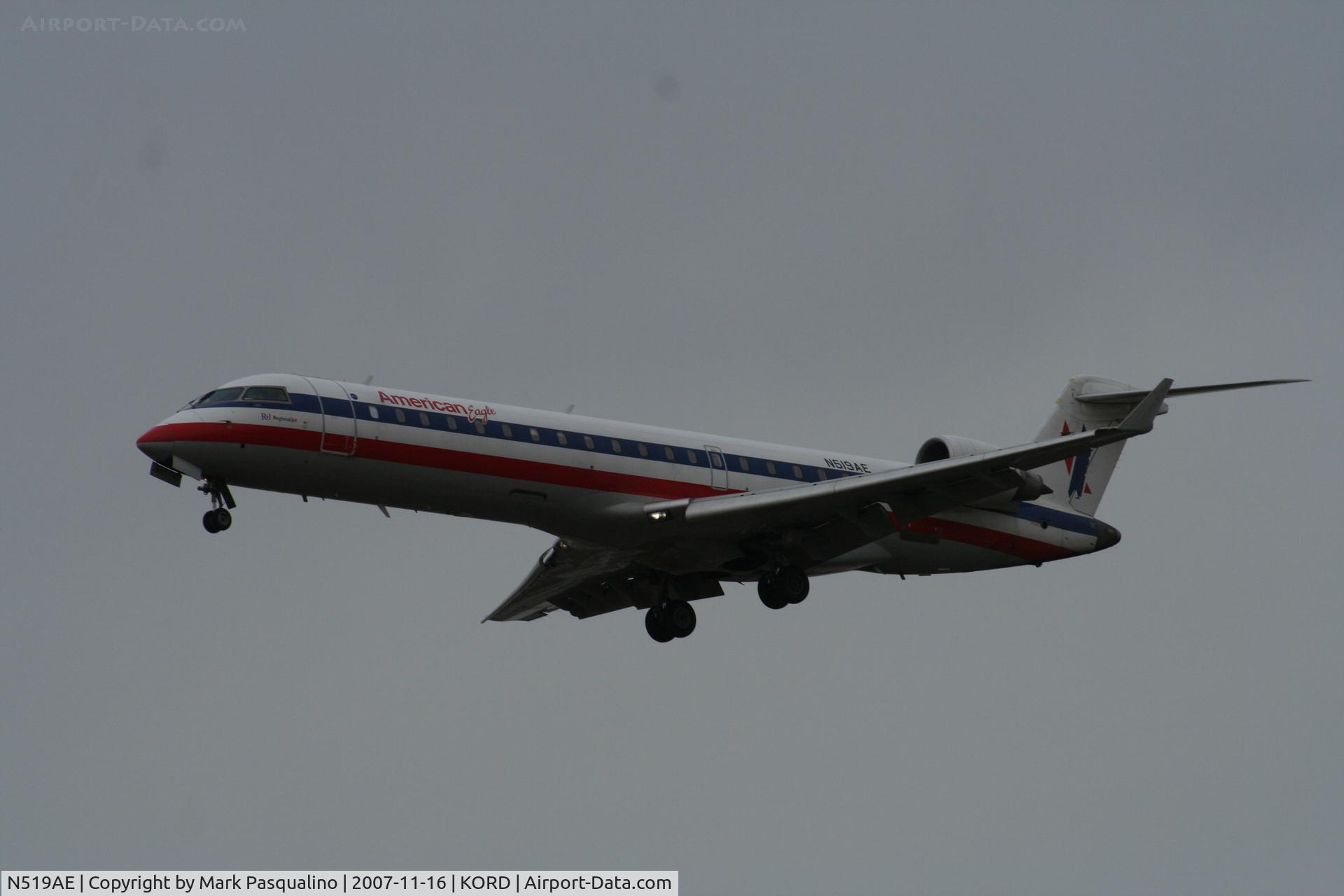 N519AE, 2003 Bombardier CRJ-701 (CL-600-2C10) Regional Jet C/N 10131, CL-600-2C10