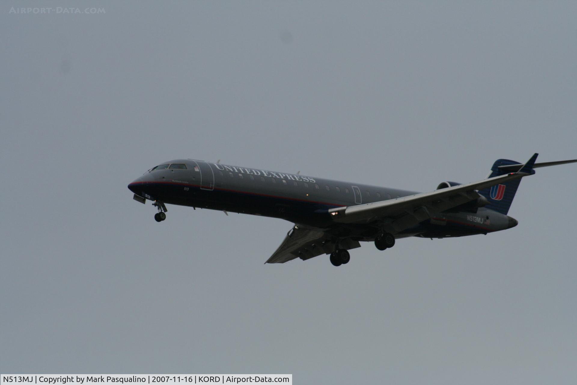 N513MJ, 2003 Bombardier CRJ-701 (CL-600-2C10) Regional Jet C/N 10111, CL-600-2C10