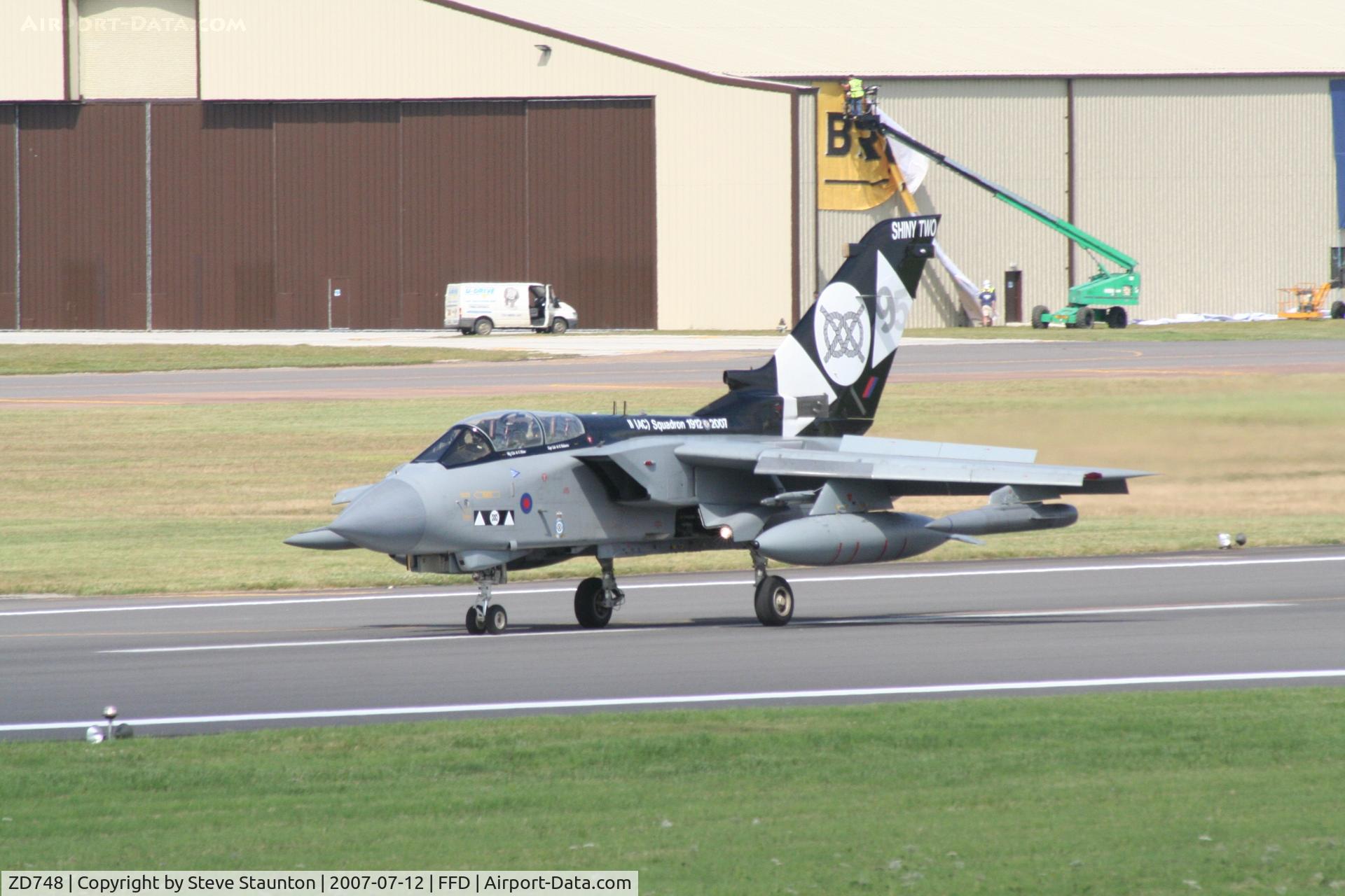 ZD748, 1984 Panavia Tornado GR.4 C/N 382/BS129/3176, Royal International Air Tattoo 2007