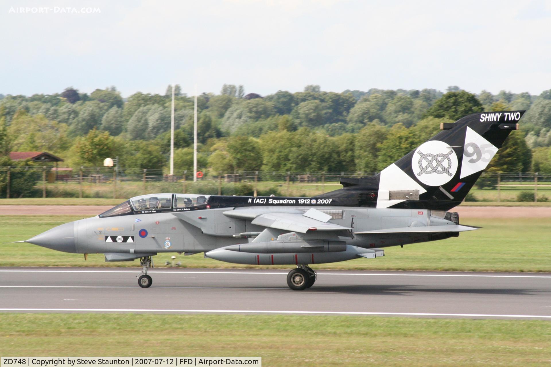 ZD748, 1984 Panavia Tornado GR.4 C/N 382/BS129/3176, Royal International Air Tattoo 2007