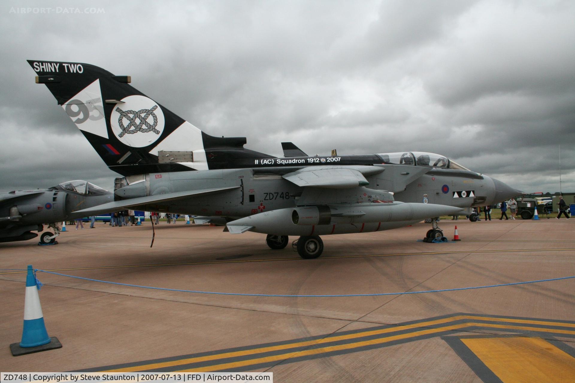 ZD748, 1984 Panavia Tornado GR.4 C/N 382/BS129/3176, Royal International Air Tattoo 2007