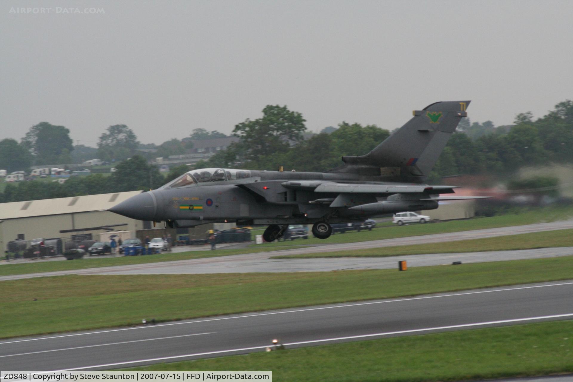 ZD848, 1985 Panavia Tornado GR.4 C/N 441/BS146/3201, Royal International Air Tattoo 2007