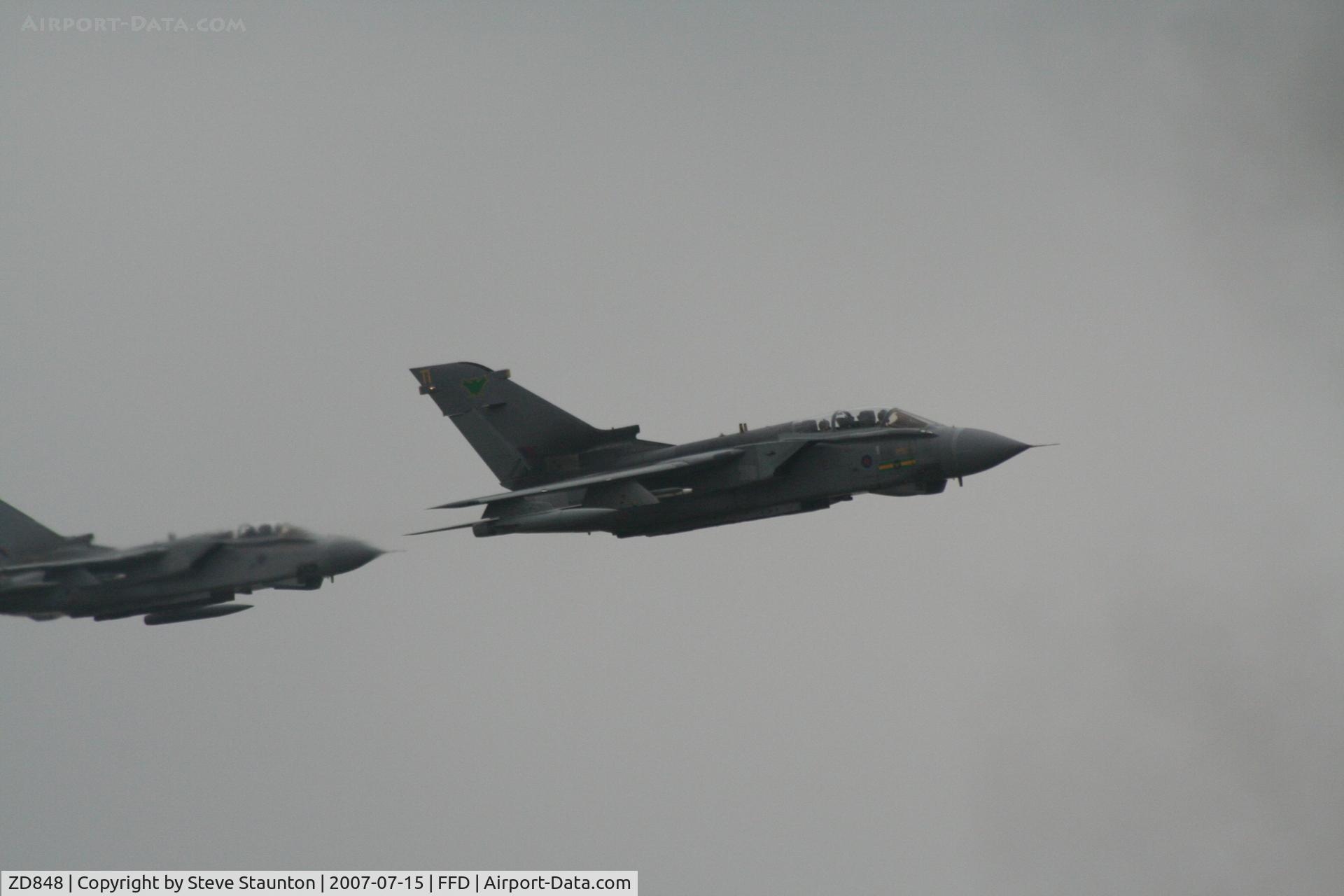 ZD848, 1985 Panavia Tornado GR.4 C/N 441/BS146/3201, Royal International Air Tattoo 2007
