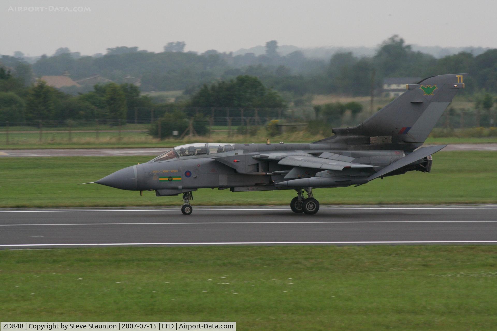 ZD848, 1985 Panavia Tornado GR.4 C/N 441/BS146/3201, Royal International Air Tattoo 2007