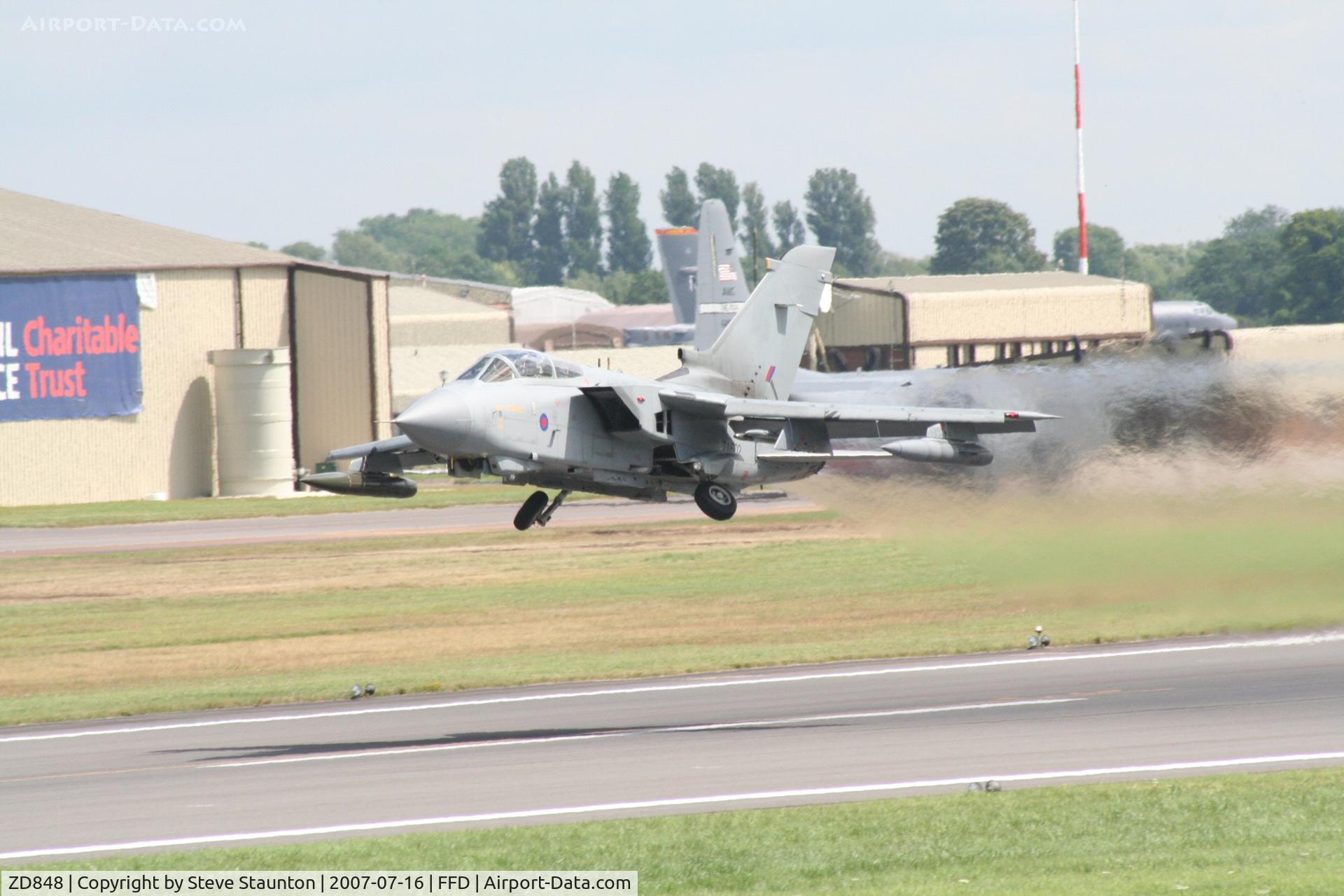 ZD848, 1985 Panavia Tornado GR.4 C/N 441/BS146/3201, Royal International Air Tattoo 2007