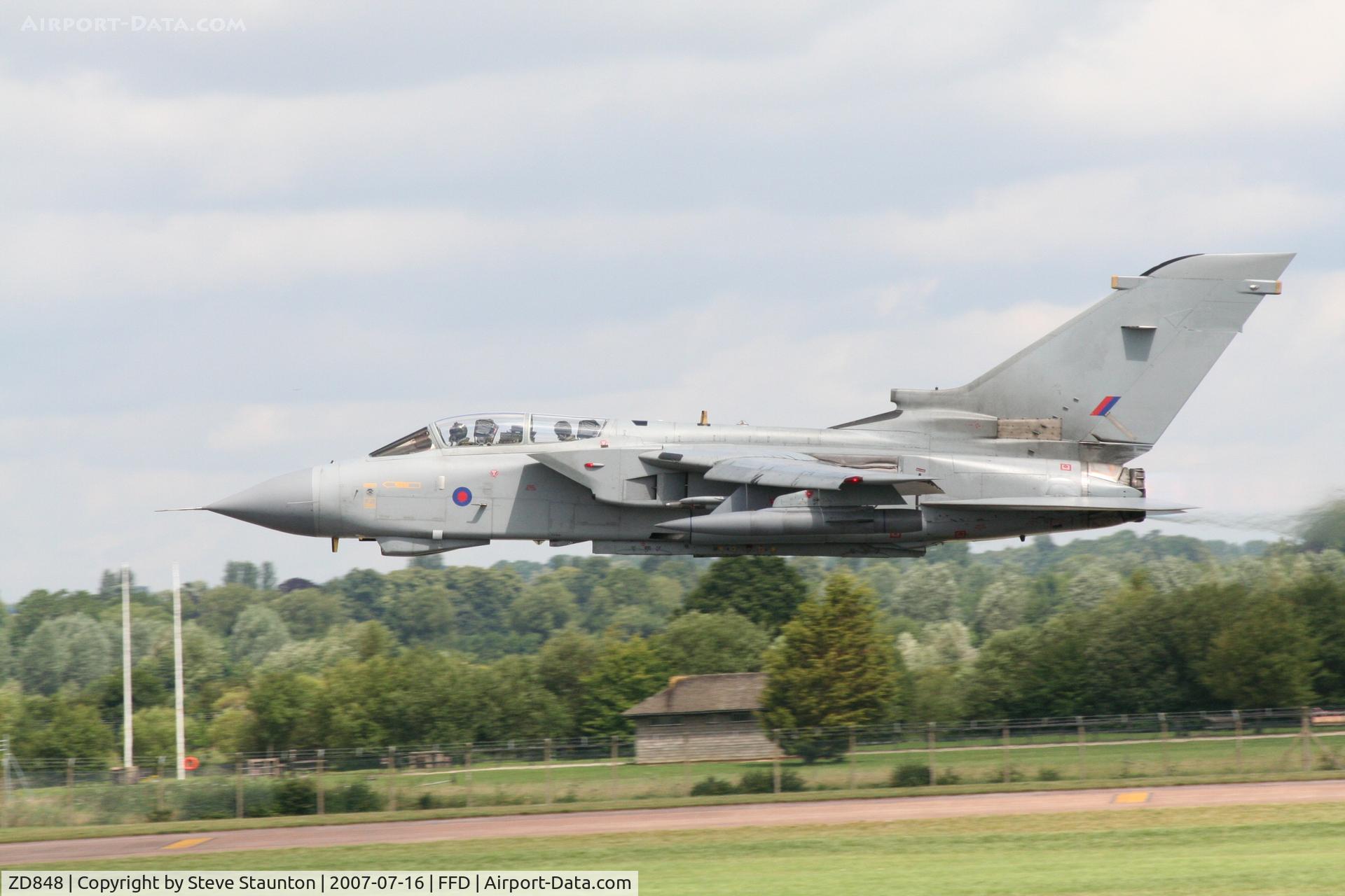 ZD848, 1985 Panavia Tornado GR.4 C/N 441/BS146/3201, Royal International Air Tattoo 2007