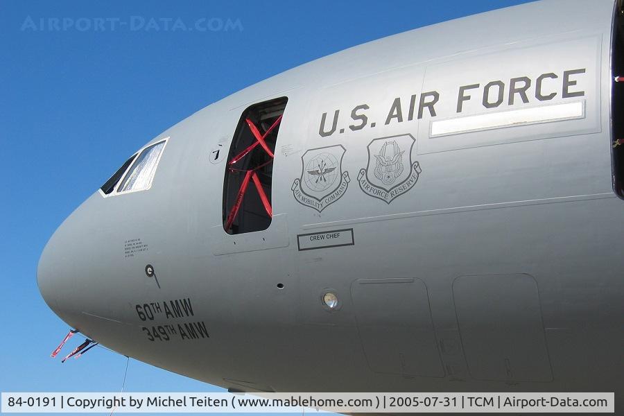 84-0191, 1984 McDonnell Douglas KC-10A Extender C/N 48230, from 60th Air Mobility Wing ( Travis AFB )