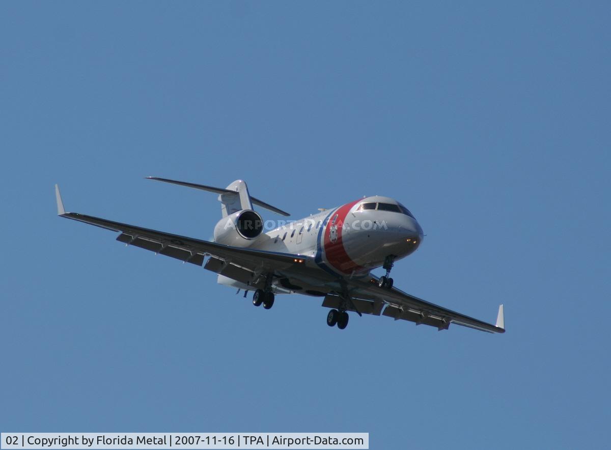 02, 2005 Bombardier C-143A Challenger (604/CL-600-2B16) C/N 5427, Coast Guard C-43
