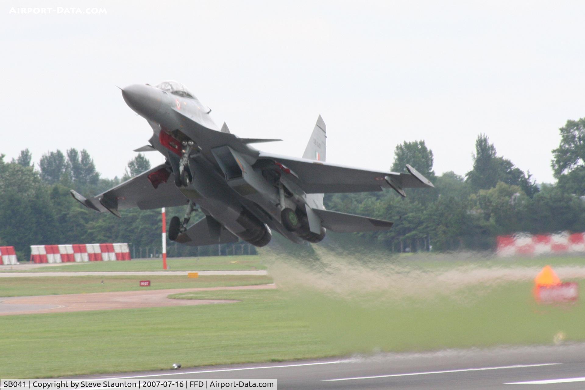 SB041, Sukhoi Su-30MKI C/N 10MK2307, Royal International Air Tattoo 2007
