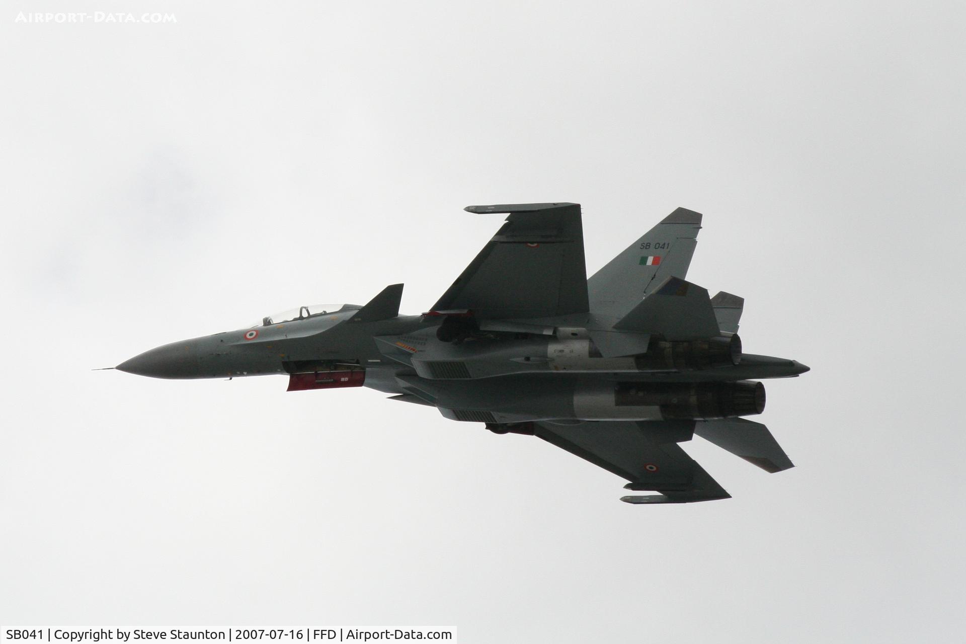 SB041, Sukhoi Su-30MKI C/N 10MK2307, Royal International Air Tattoo 2007