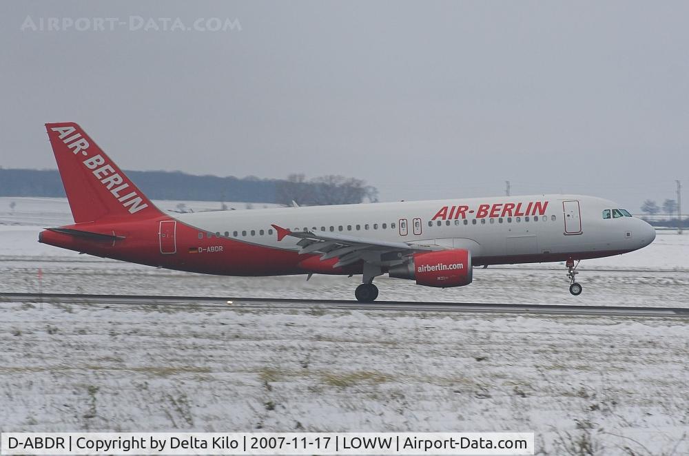 D-ABDR, 2007 Airbus A320-214 C/N 3242, AIR BERLIN  A320-214 in new color