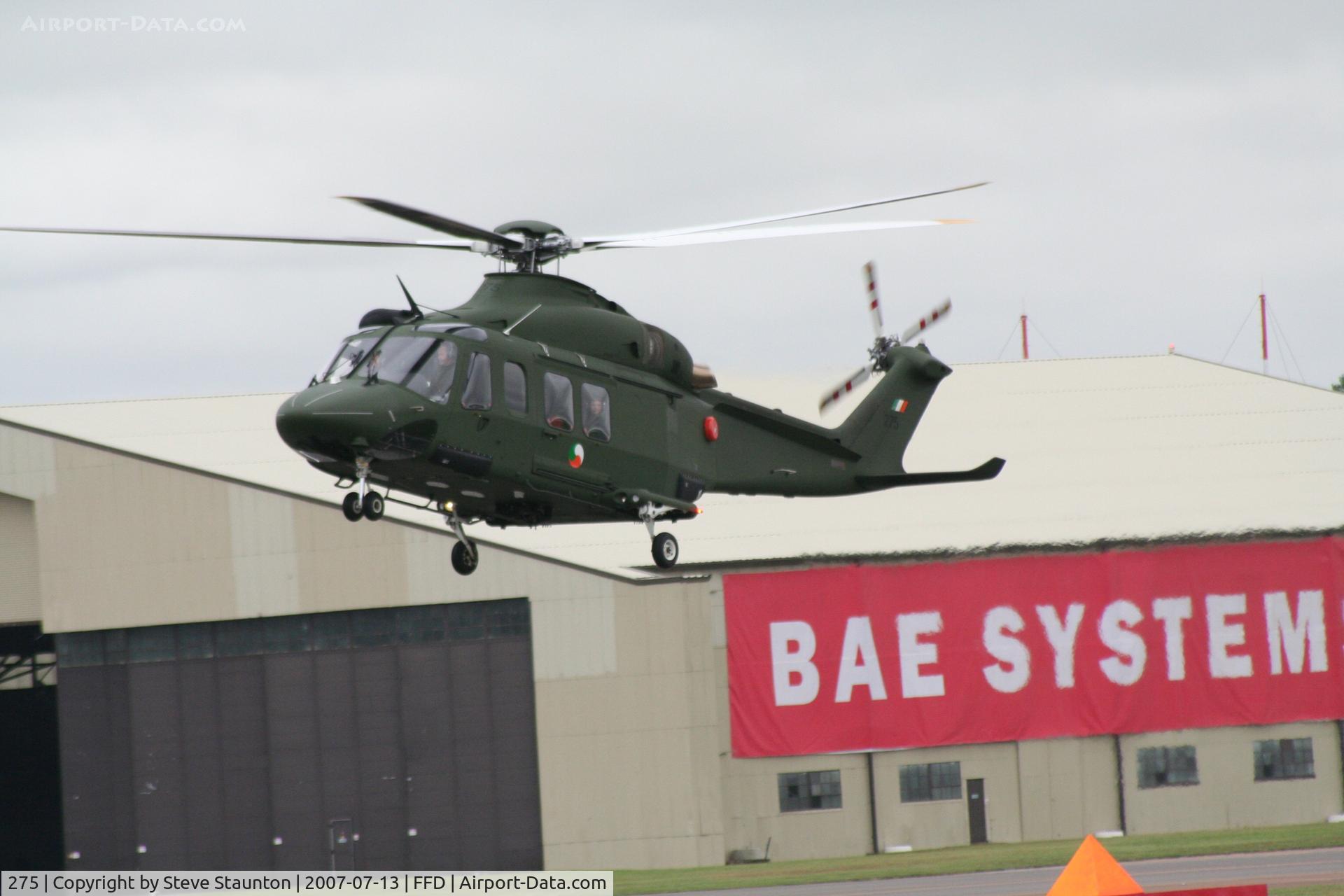 275, AgustaWestland AW-139 C/N 31059, Royal International Air Tattoo 2007