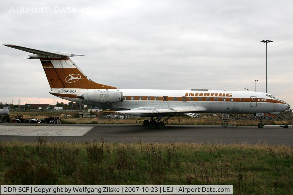 DDR-SCF, 1969 Tupolev Tu-134K C/N 9350905, Stored at LEJ