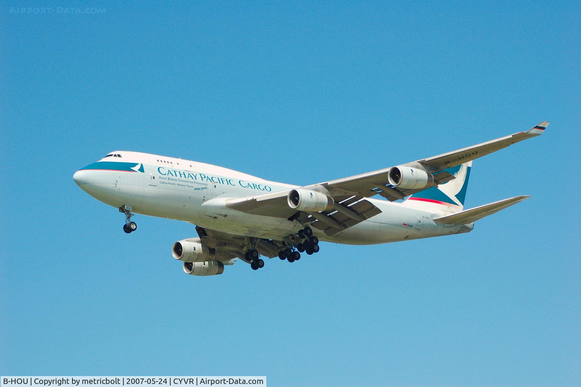 B-HOU, 1991 Boeing 747-467/BCF C/N 24925, 