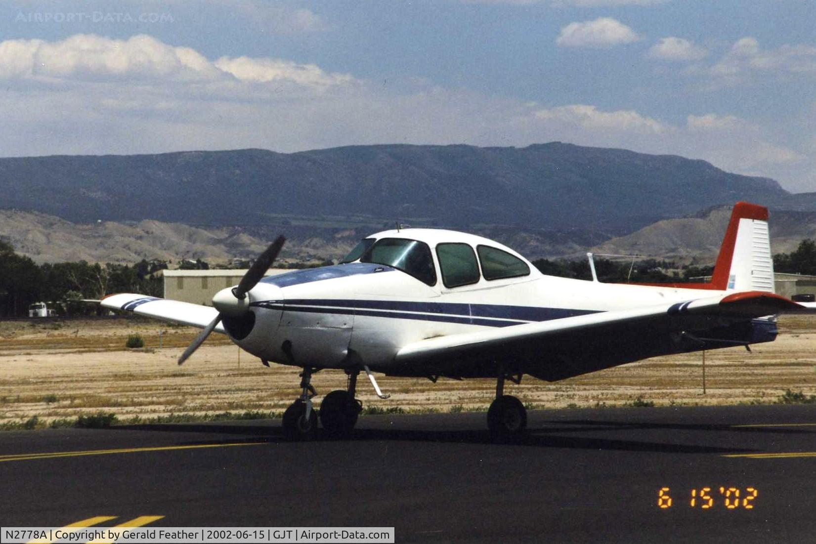 N2778A, North American Navion (NA-145) C/N NAV-4-862, L-17C 47-1298