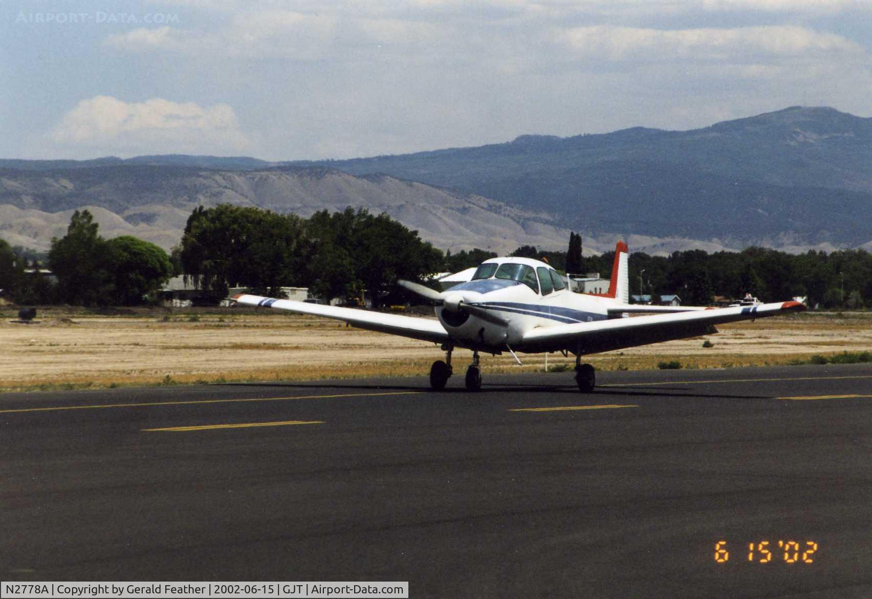 N2778A, North American Navion (NA-145) C/N NAV-4-862, L-17C 47-1298