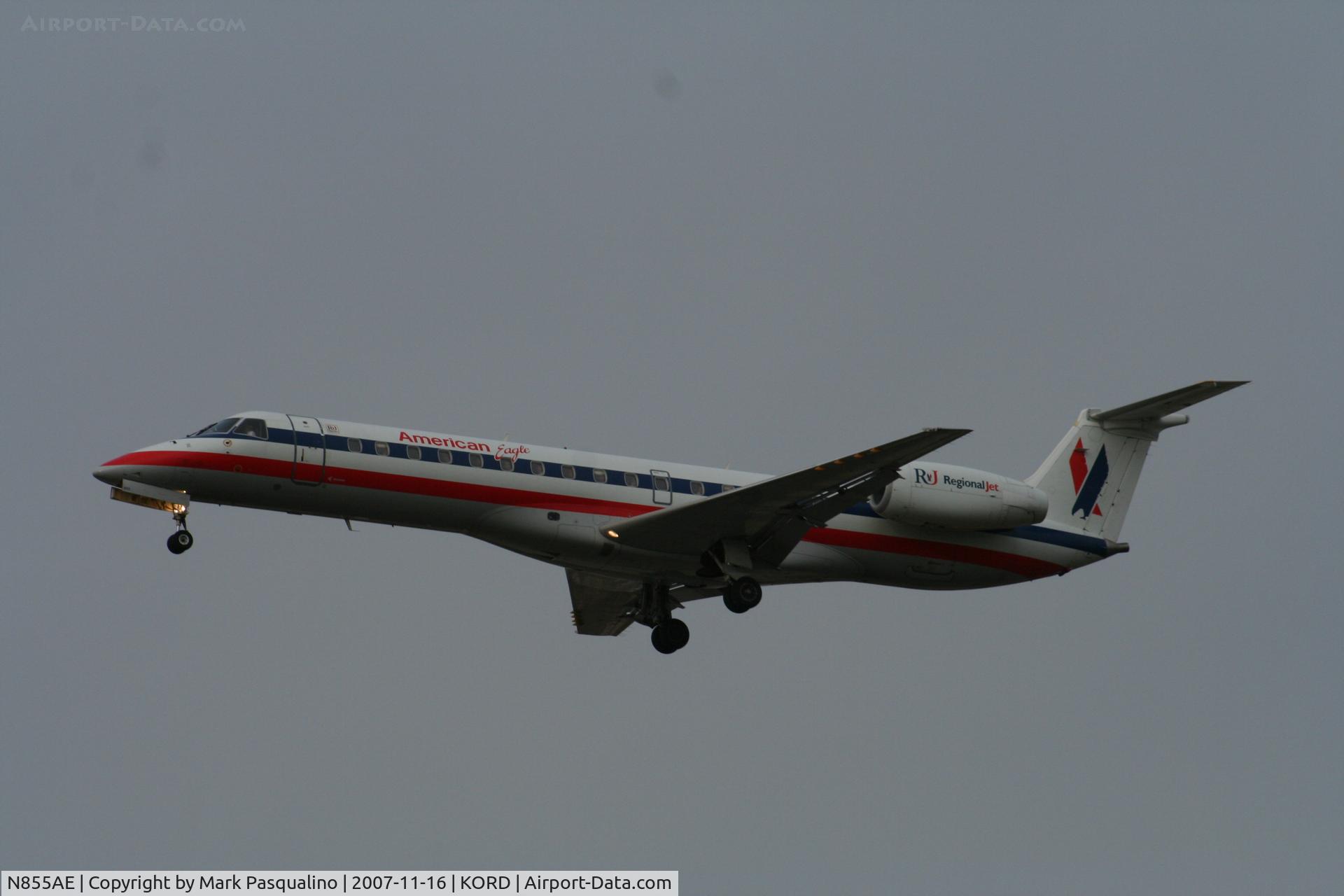 N855AE, 2003 Embraer ERJ-140LR (EMB-135KL) C/N 145747, EMB-135KL