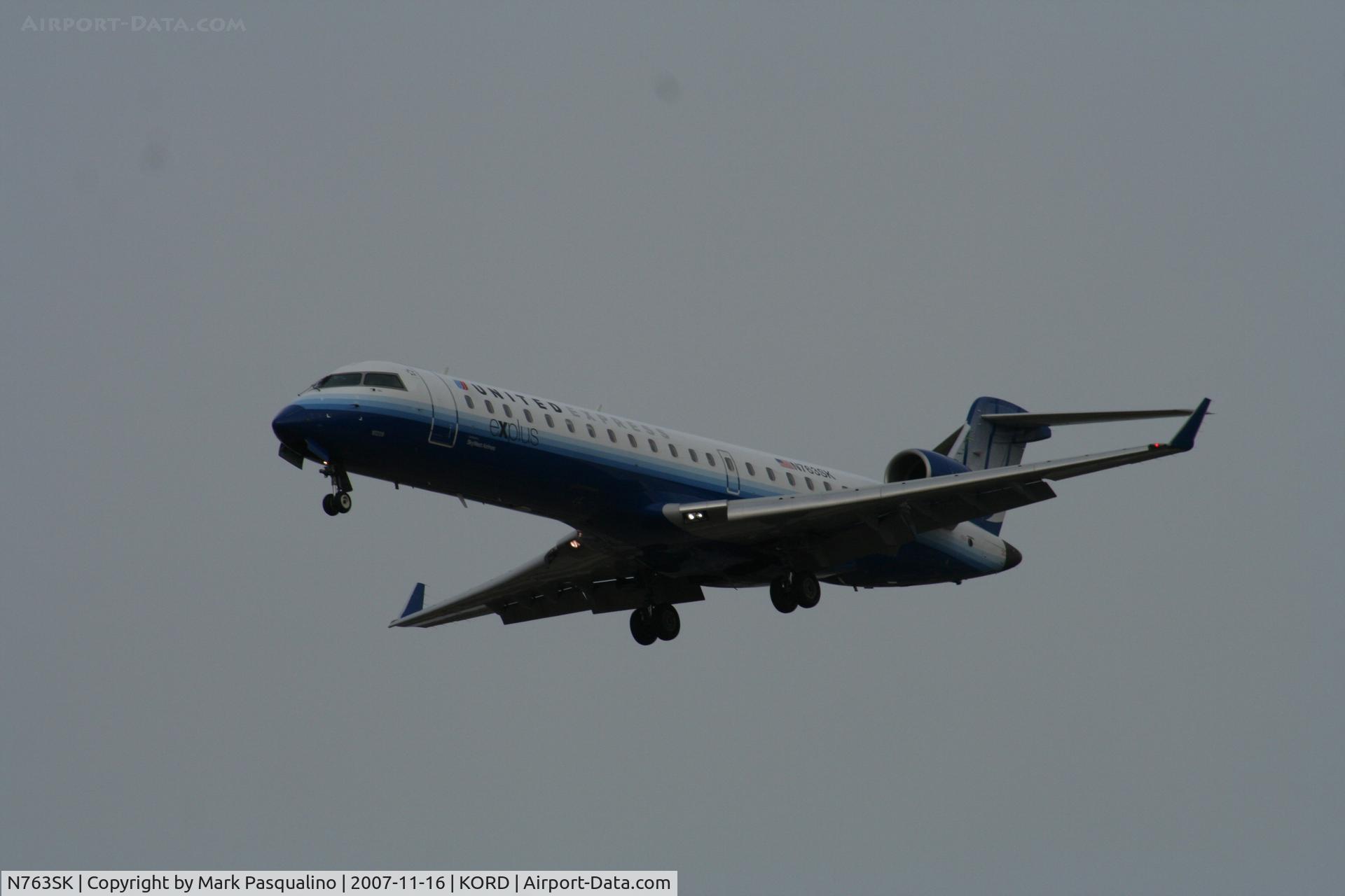 N763SK, 2005 Bombardier CRJ-701ER (CL-600-2C10) Regional Jet C/N 10228, CL-600-2C10