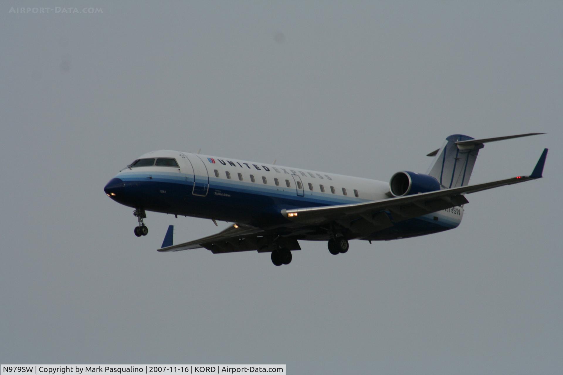 N979SW, 2004 Bombardier CRJ-200ER (CL-600-2B19) C/N 7954, CL-600-2B19