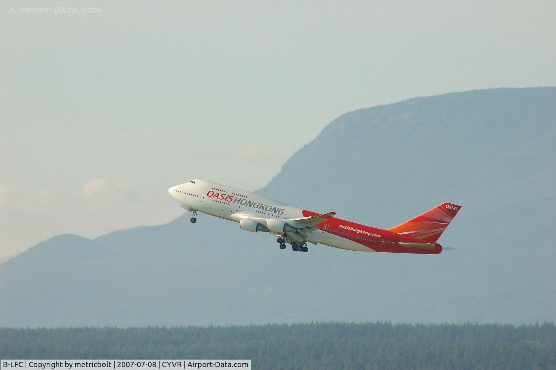 B-LFC, 1999 Boeing 747-481 C/N 29263, departure for HKG