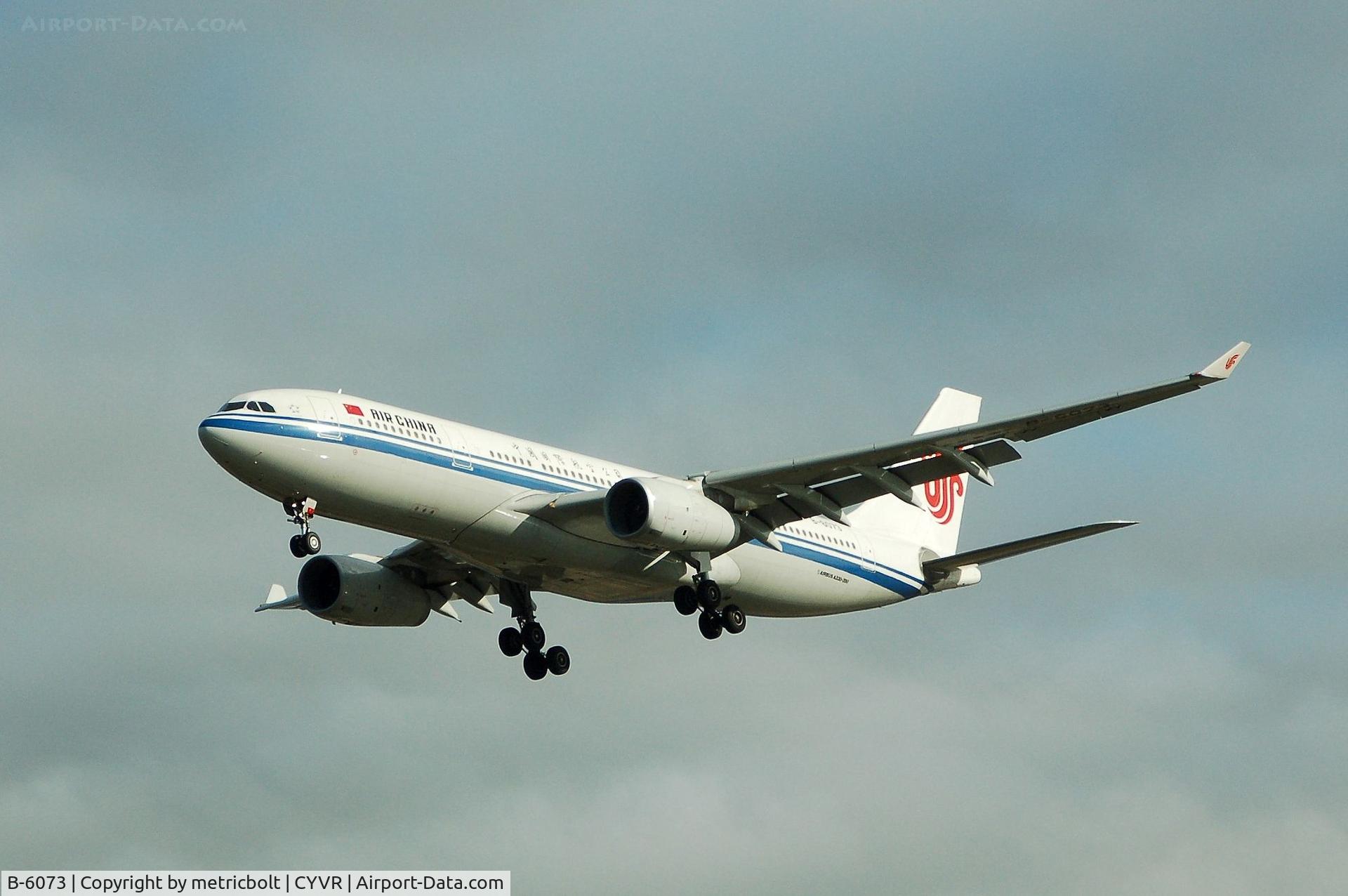 B-6073, 2006 Airbus A330-243 C/N 780, Arriving from Beijing,Nov.2007