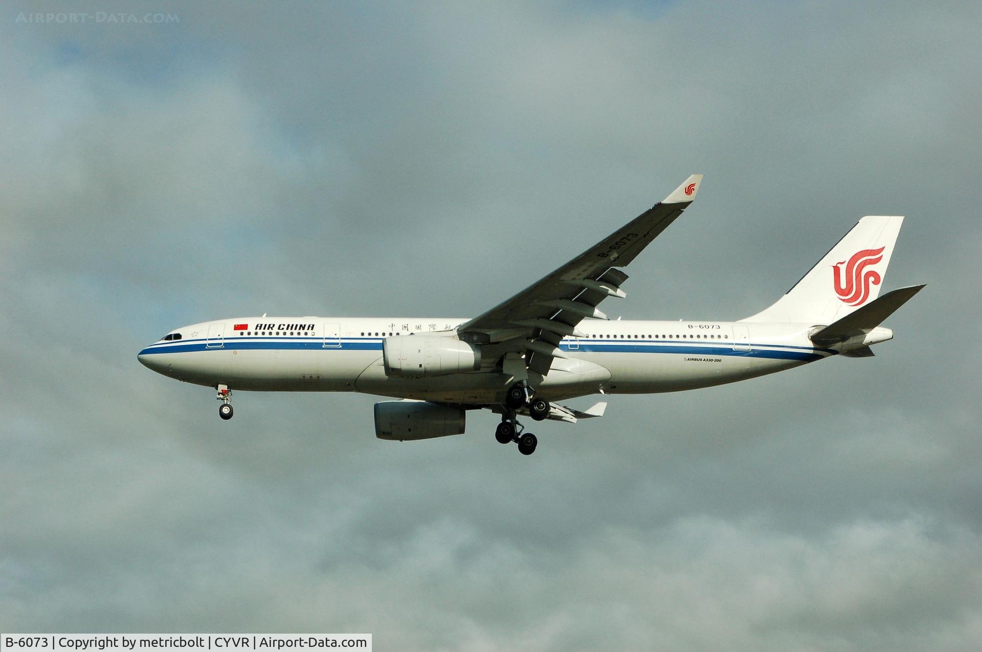 B-6073, 2006 Airbus A330-243 C/N 780, Arriving from Beijing,Nov.2007