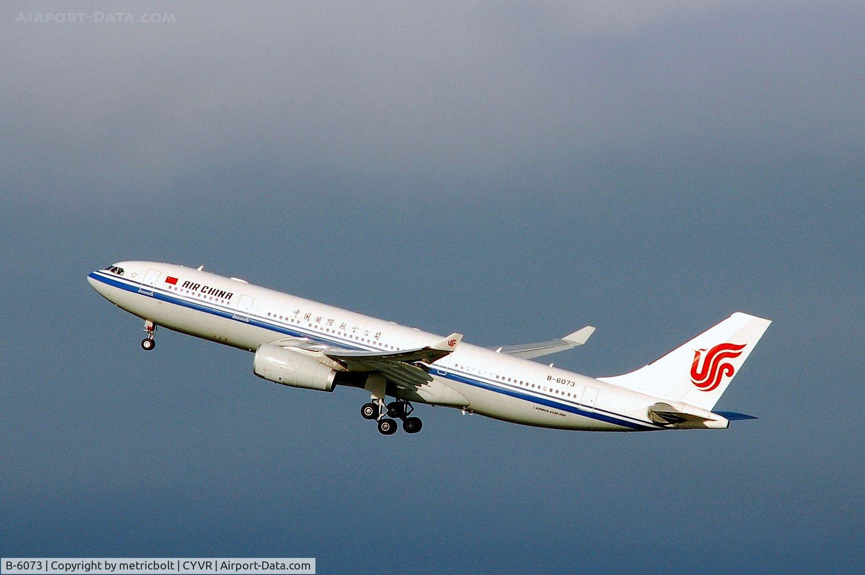 B-6073, 2006 Airbus A330-243 C/N 780, departing to Beijing,Nov.2007