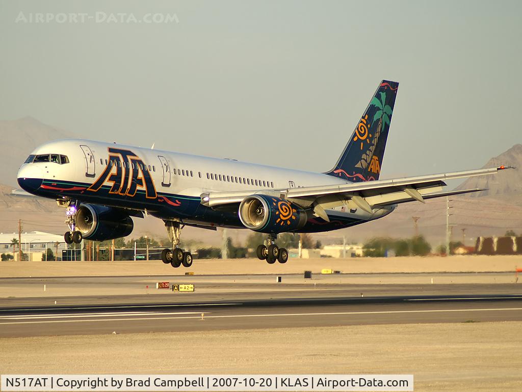 N517AT, 1996 Boeing 757-23N C/N 27973, American Trans Air - (ATA) / 1996 Boeing 757-23N