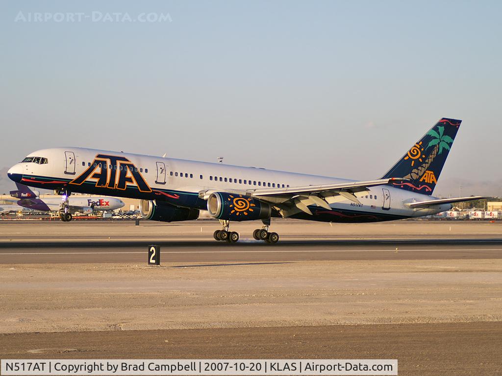 N517AT, 1996 Boeing 757-23N C/N 27973, American Trans Air - (ATA) / 1996 Boeing 757-23N