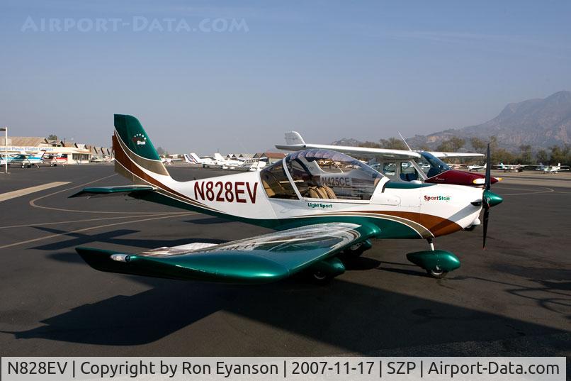 N828EV, 2007 Evektor-Aerotechnik Sportstar C/N 20070828, SPORTSTAR