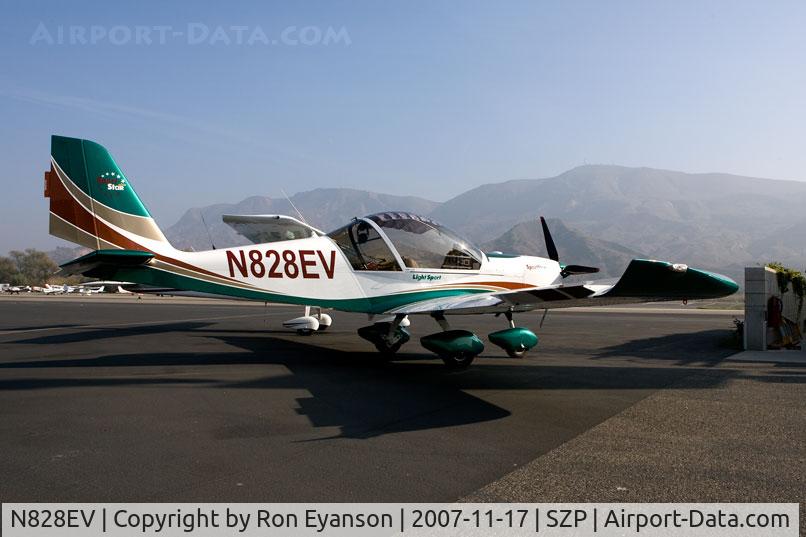 N828EV, 2007 Evektor-Aerotechnik Sportstar C/N 20070828, SPORTSTAR
