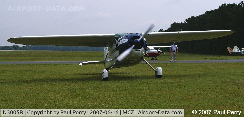 N3005B, 1952 Cessna 195B Businessliner C/N 7888, Coming right to me, must be my lucky day