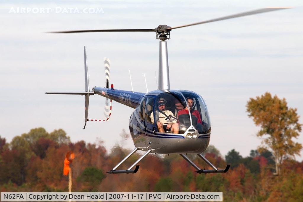 N62FA, 2006 Robinson R44 II C/N 11176, Robinson R44 Raven II at Hampton Roads Executive Airport (KPVG).
