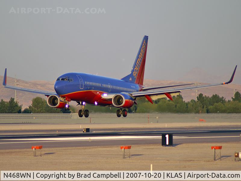 N468WN, 2004 Boeing 737-7H4 C/N 33858, Southwest Airlines / 2004 Boeing 737-7H4
