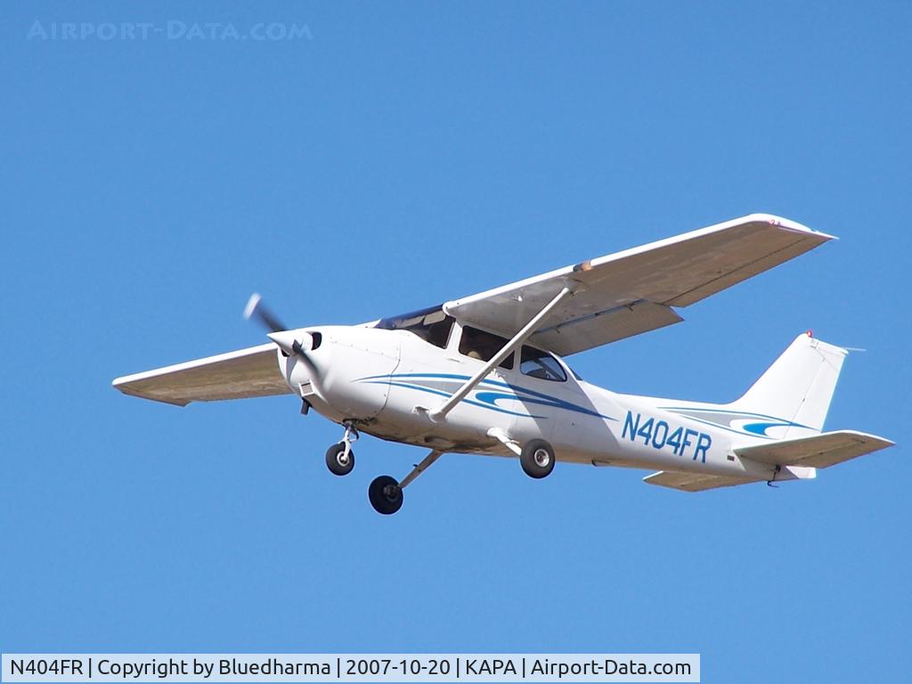 N404FR, 1997 Cessna 172R C/N 17280282, Approach to 17L