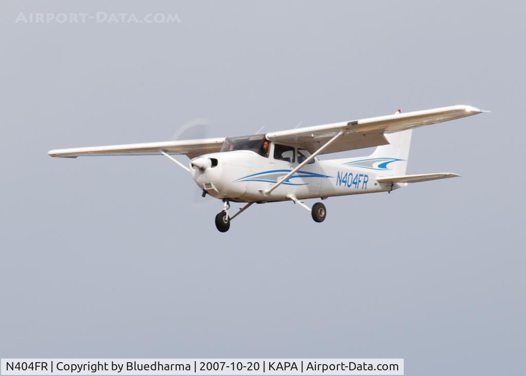 N404FR, 1997 Cessna 172R C/N 17280282, Approach to 17L