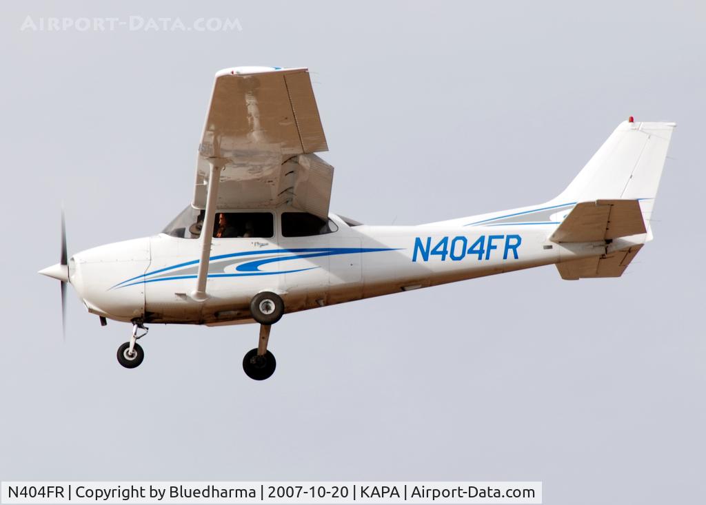 N404FR, 1997 Cessna 172R C/N 17280282, Approach to 17L