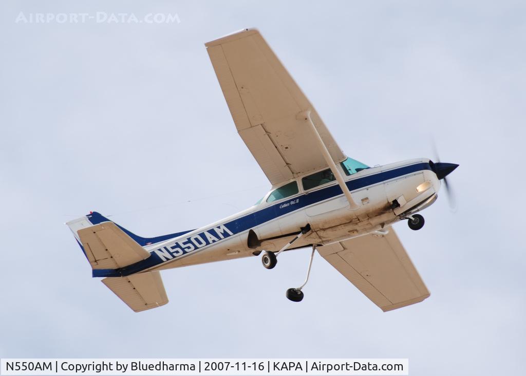 N550AM, 1980 Cessna 172RG Cutlass RG C/N 172RG0702, Takeoff from 35R