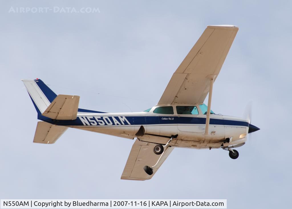 N550AM, 1980 Cessna 172RG Cutlass RG C/N 172RG0702, Takeoff from 35R