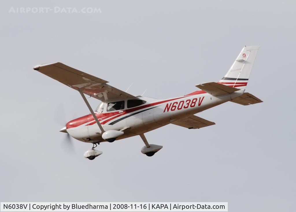 N6038V, 2006 Cessna 182T Skylane C/N 18281832, Approach to 17L