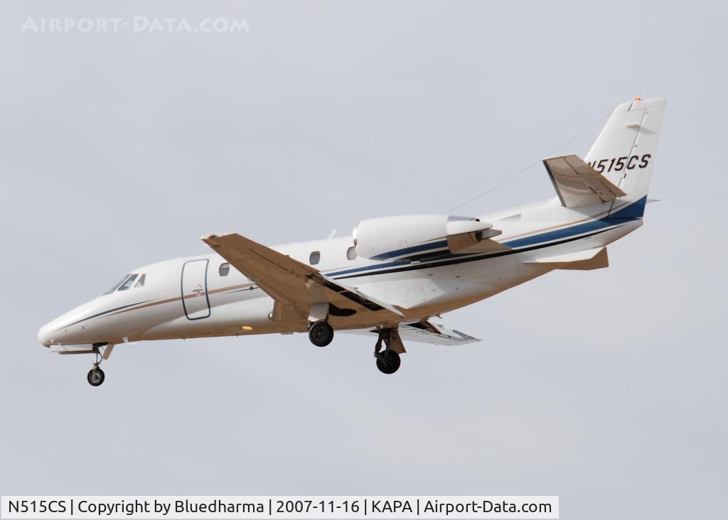 N515CS, 2003 Cessna 560XL Citation Excel C/N 560-5335, Approach to 17L