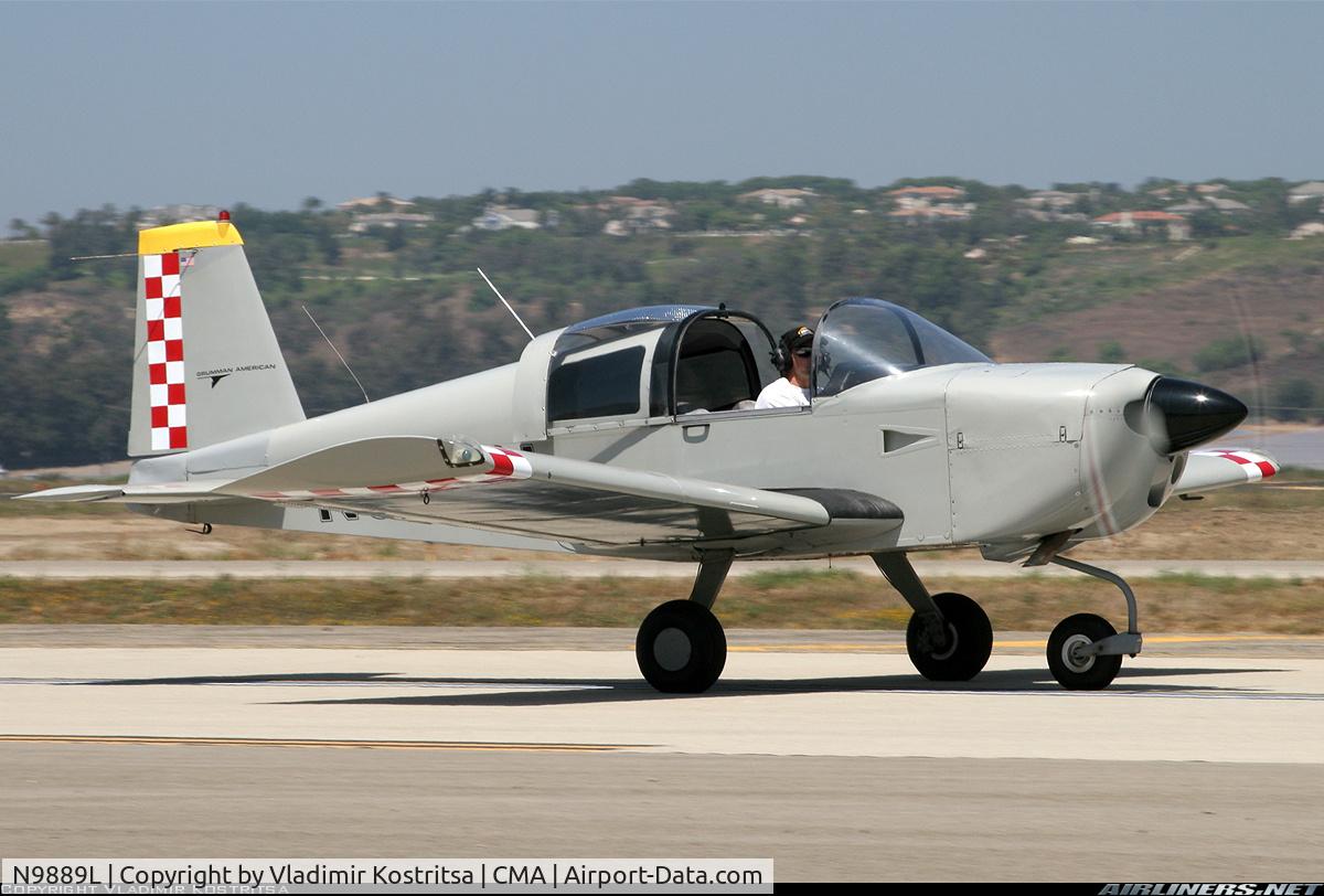 N9889L, 1975 Grumman American AA-1B Trainer C/N AA1B-0489, Randy taxis by