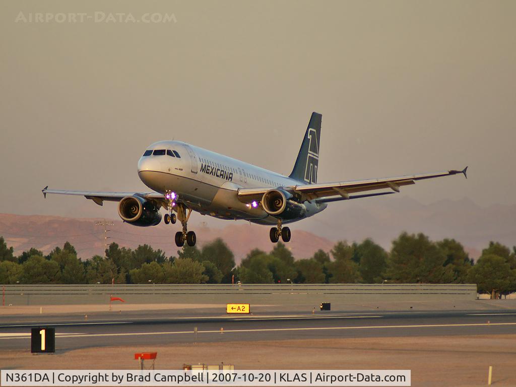 N361DA, 1992 Airbus A320-231 C/N 361, Mexicana / 1992 Airbus Industrie A320-231