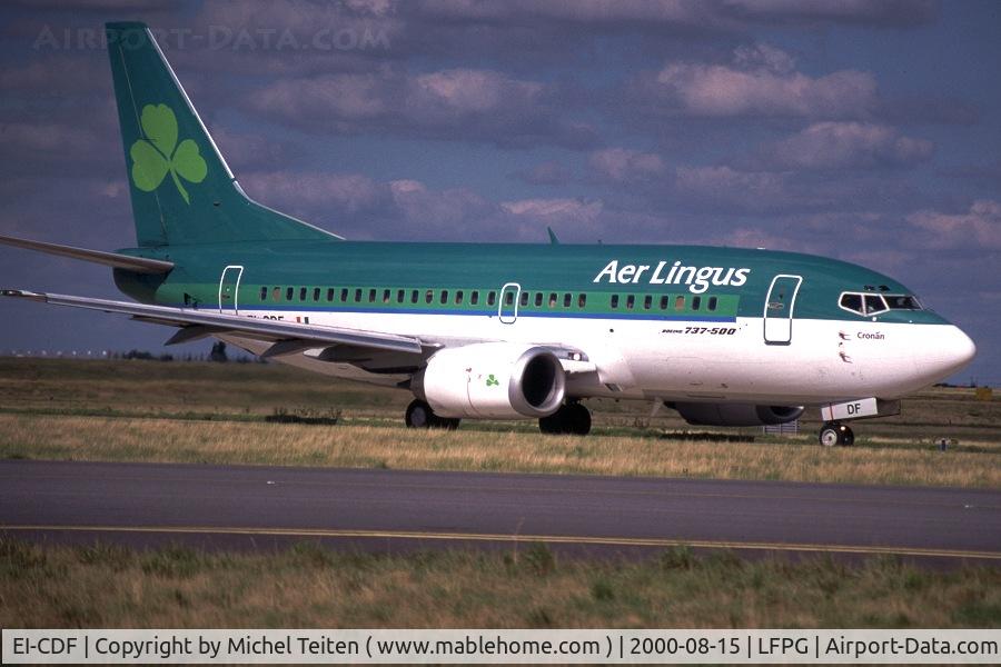 EI-CDF, 1992 Boeing 737-548 C/N 25737, Aer Lingus