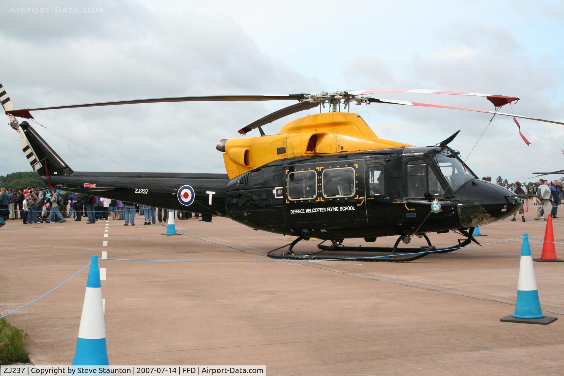 ZJ237, 1997 Bell 412EP Griffin HT1 C/N 36156, Royal International Air Tattoo 2007