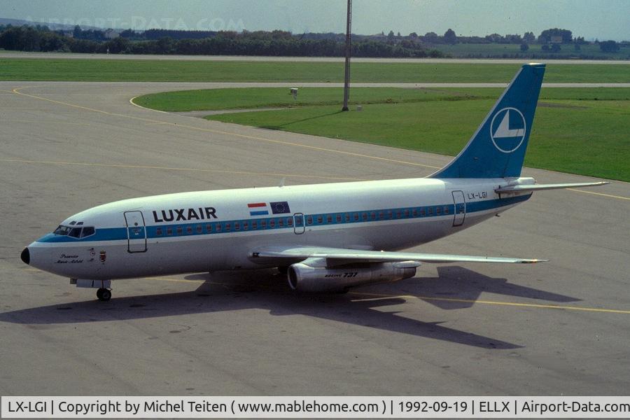 LX-LGI, 1978 Boeing 737-2C9 C/N 21444, Luxair