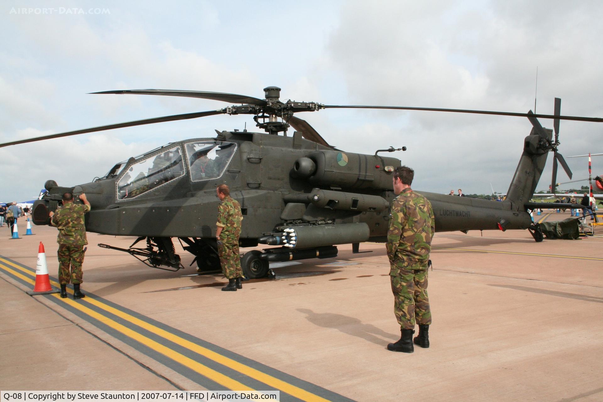 Q-08, 1998 Boeing AH-64DN Apache C/N DN008, Royal International Air Tattoo 2007