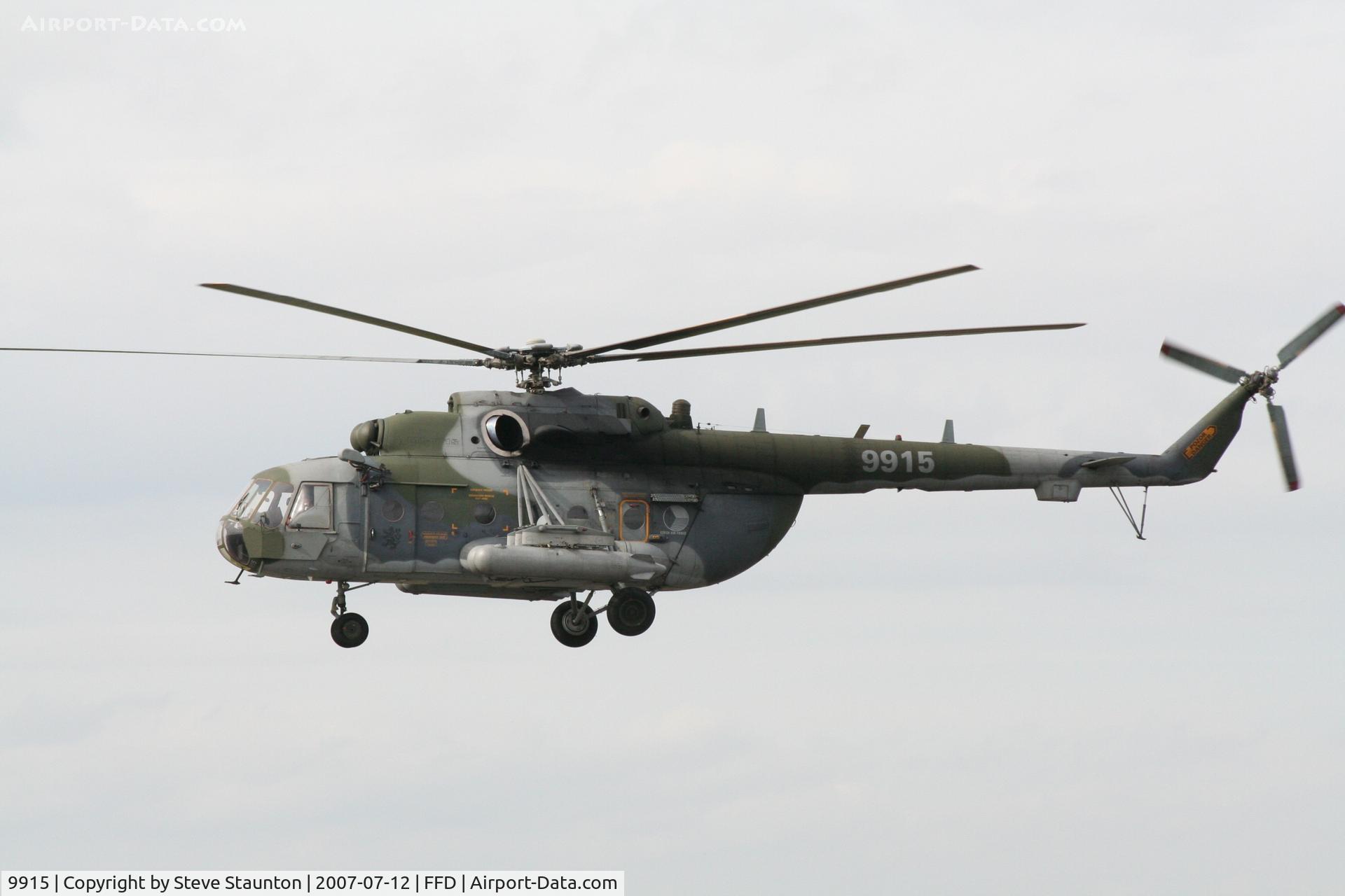 9915, Mil Mi-171Sh Hip C/N 59489619915, Royal International Air Tattoo 2007
