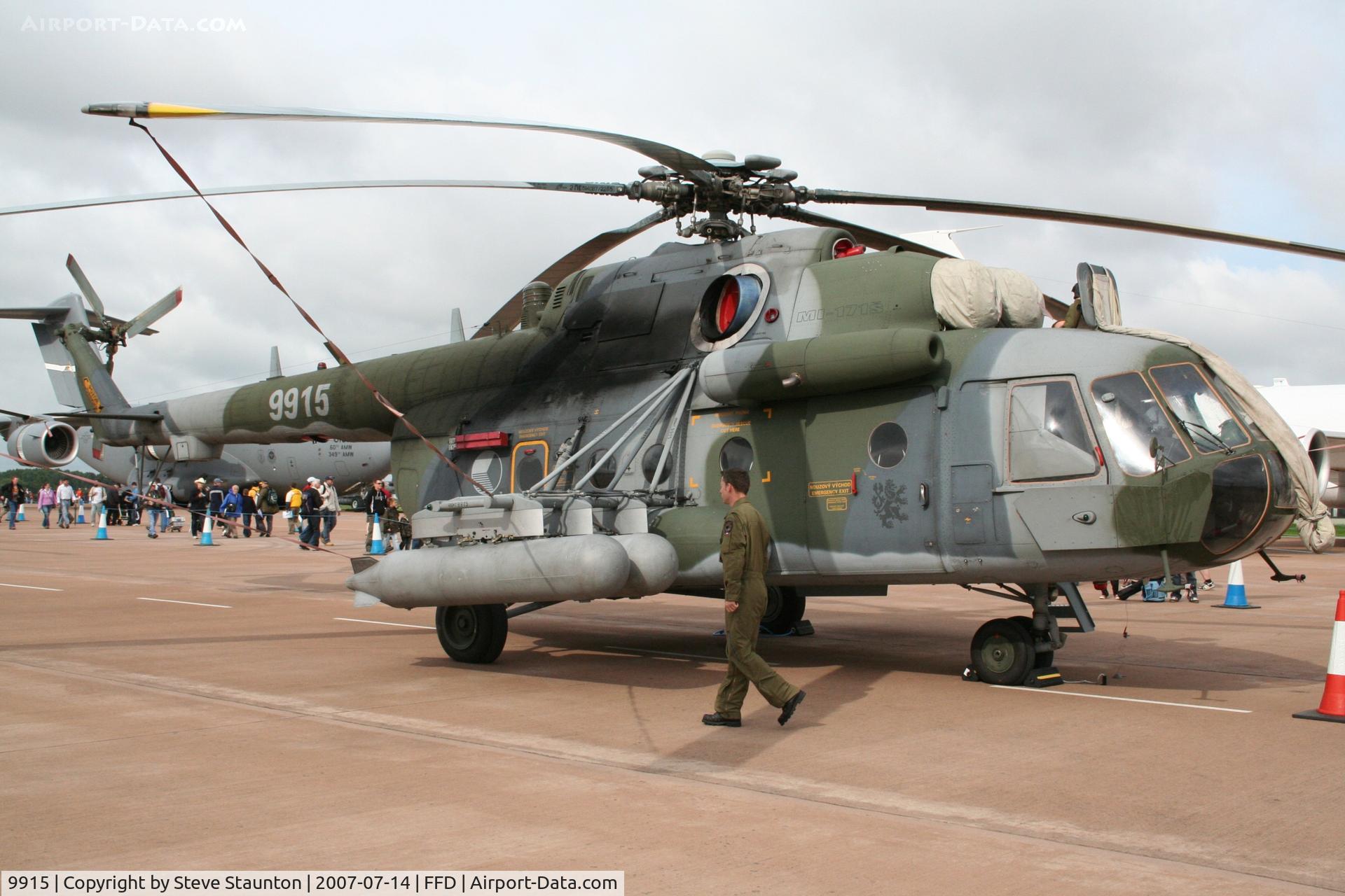 9915, Mil Mi-171Sh Hip C/N 59489619915, Royal International Air Tattoo 2007