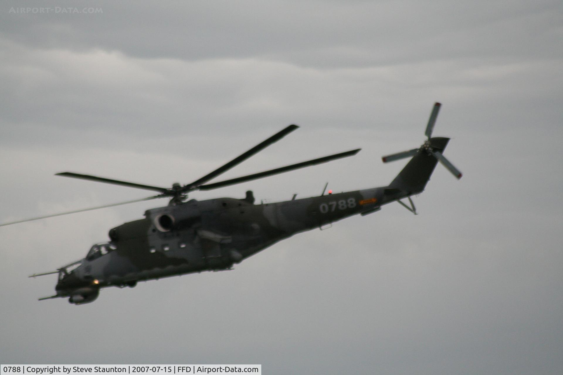 0788, Mil Mi-24V Hind E C/N 730788, Royal International Air Tattoo 2007